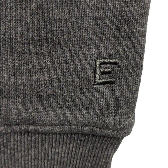Everlane The Track Crewneck Sweatshirt Heather Gray French Terry Standard M New - Picture 3 of 11